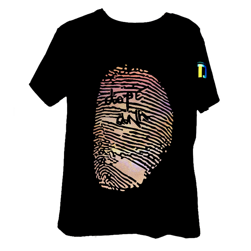 Clothing reflective printing, bright silver, white after reflection, super bright at night图片2